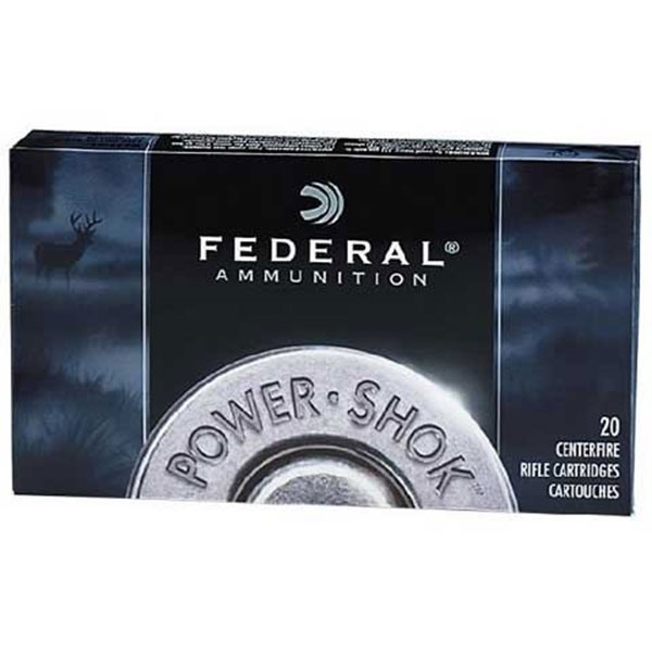 Federal 7RB Power-Shok Hunting 7mm Rem Mag 175 gr Jacketed Soft Point (JSP) Ammo - 20 Rounds per Box/ 10 Boxes per Case - View 2