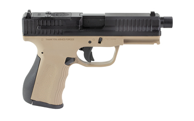 FMK G3 Threaded Barrel Pistol 9mm 4.5 in. Dark Earth w/ Glock Comp Sights 14 rd. - View 3