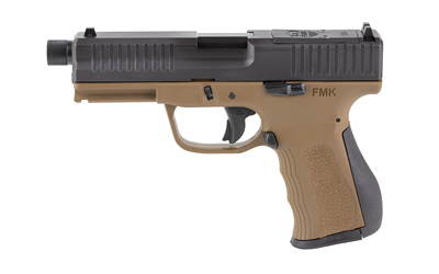 FMK G3 Threaded Barrel Pistol 9mm 4.5 in. Burnt Bronze w/ Glock Comp Sights 14rd - View 2