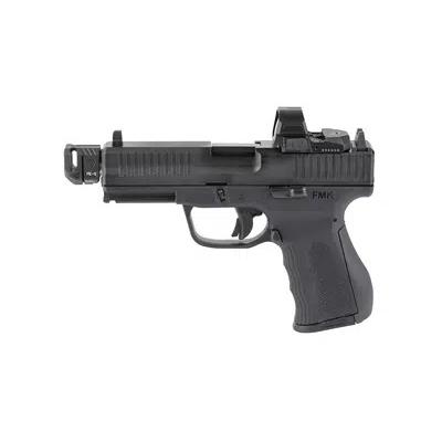 FMK G3 Strike Threaded Barrel Pistol 9mm 4.5 in BLK w/Comp, Red Dot, Sup Sight 14/17rd - View 2