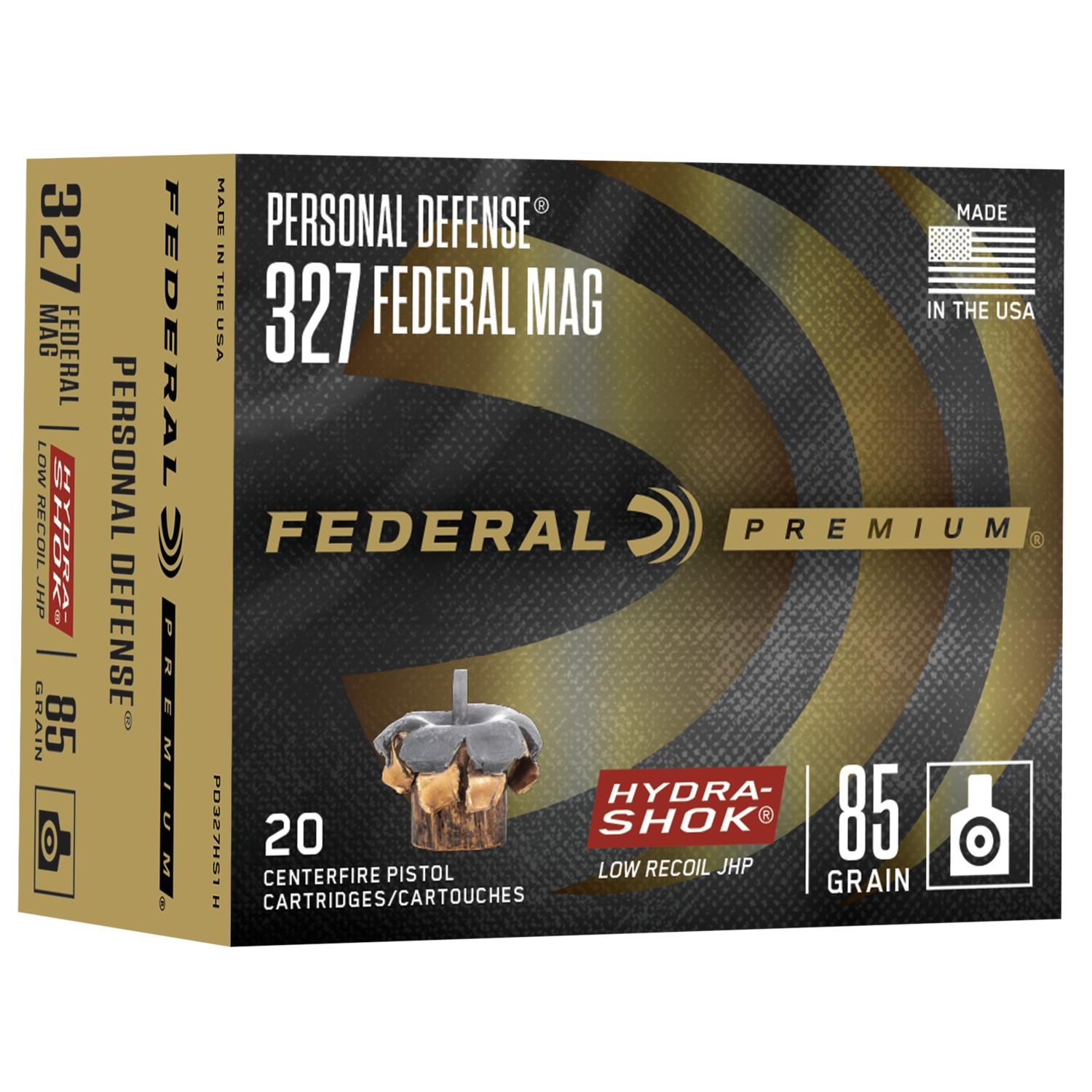 Federal Ammunition HYDRA SHOK 327 FED MAG 85GR JHP 20RD/BX - View 2