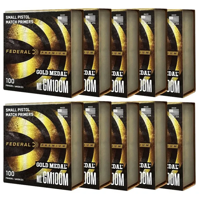 Federal Premium Ammunition Gold Medal Small Pistol GM100M - View 2
