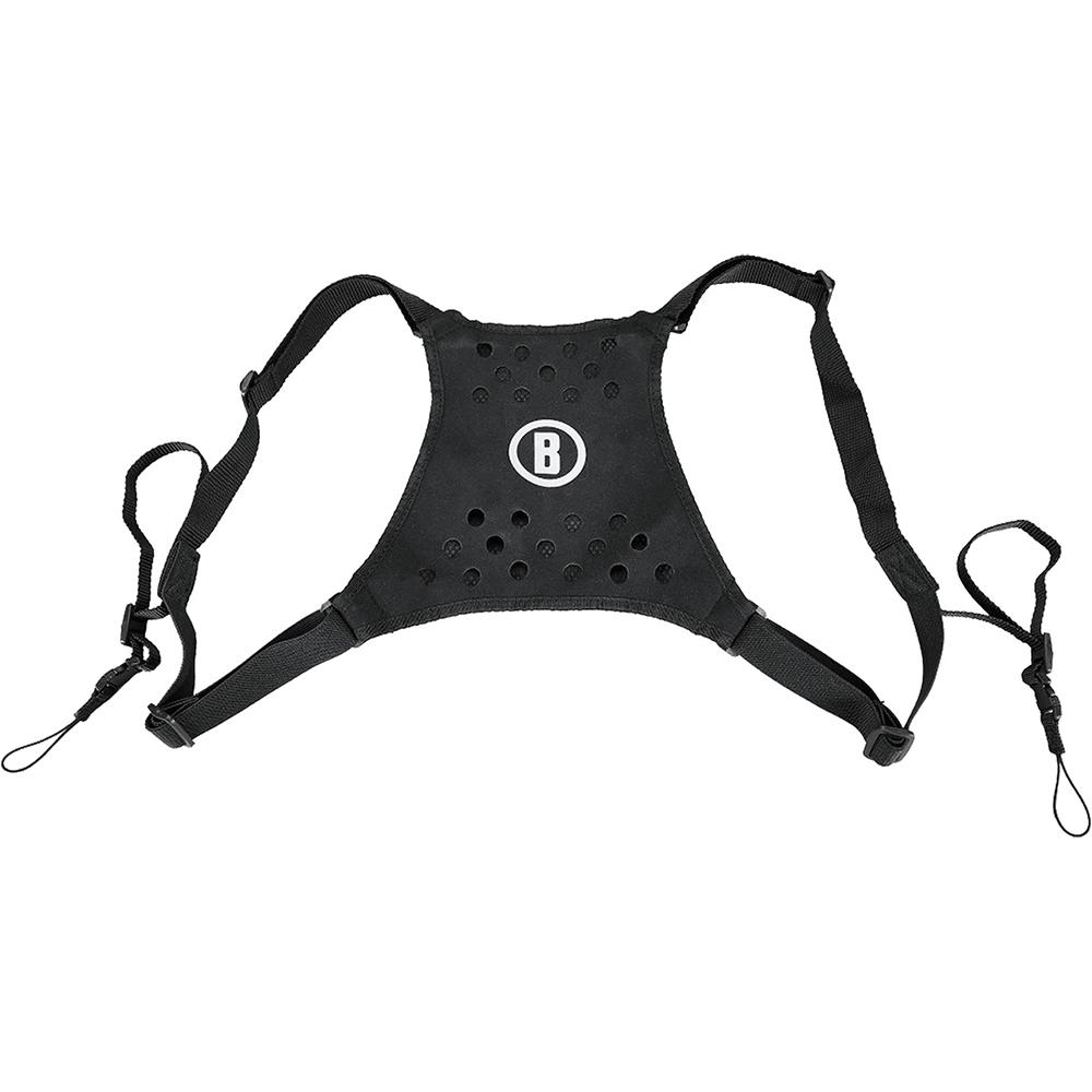 Bushnell Binocular Harness BASFHARN Lightweight Breathable Adjustable Black Mesh Quick Release - View 2
