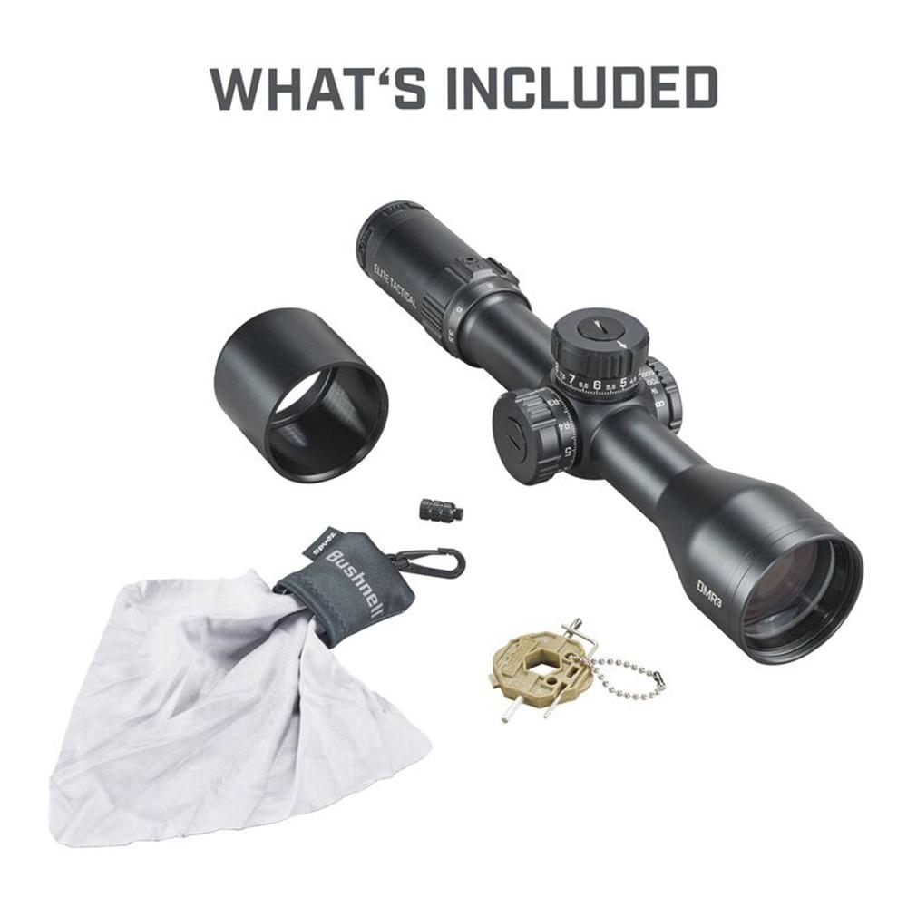 Bushnell Elite Tactical DMR3 Rifle Scope 3.5-21x50mm 34mm FFP G4P Black - View 2