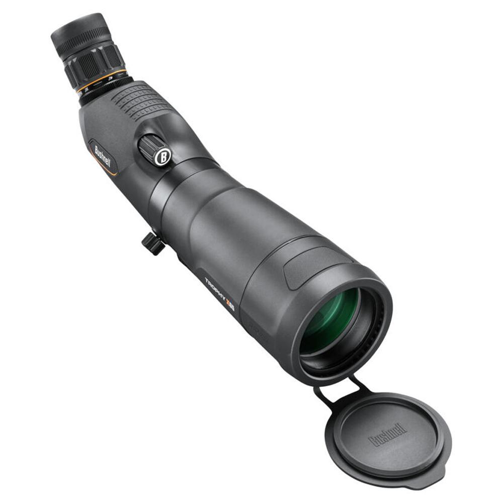 Bushnell Trophy Xtreme 20-60x65mm Black Rubber Armor Angled Body BaK-4 Porro Prism Spotting Scope - View 2