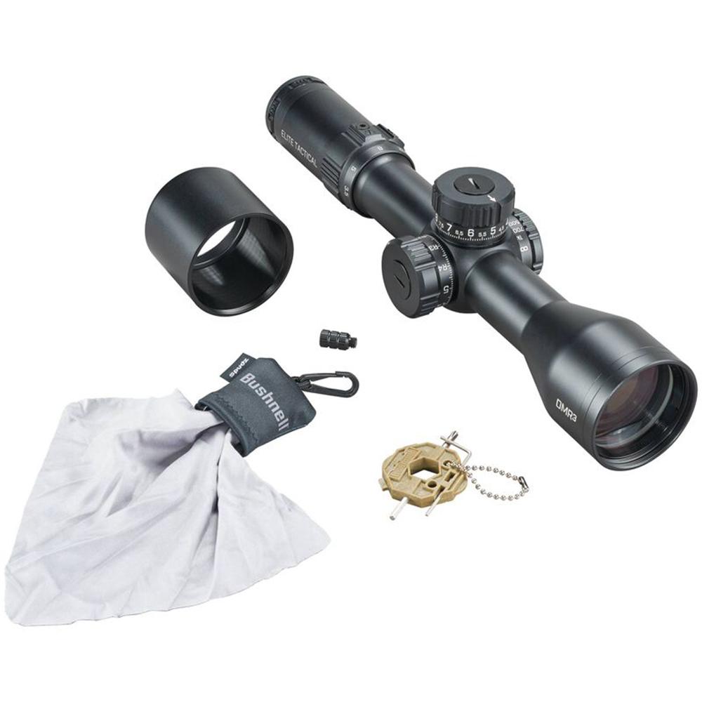 Bushnell Elite Tactical DMR3 Rifle Scope 3.5-21x50 34mm FFP EQL Black - View 2