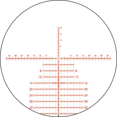 Bushnell MP53056AMI Match Pro ED Black Easy Set Zero Stop Exposed Windage & Elevation First Focal Plane FRONT FOCAL | MOA  - View 2