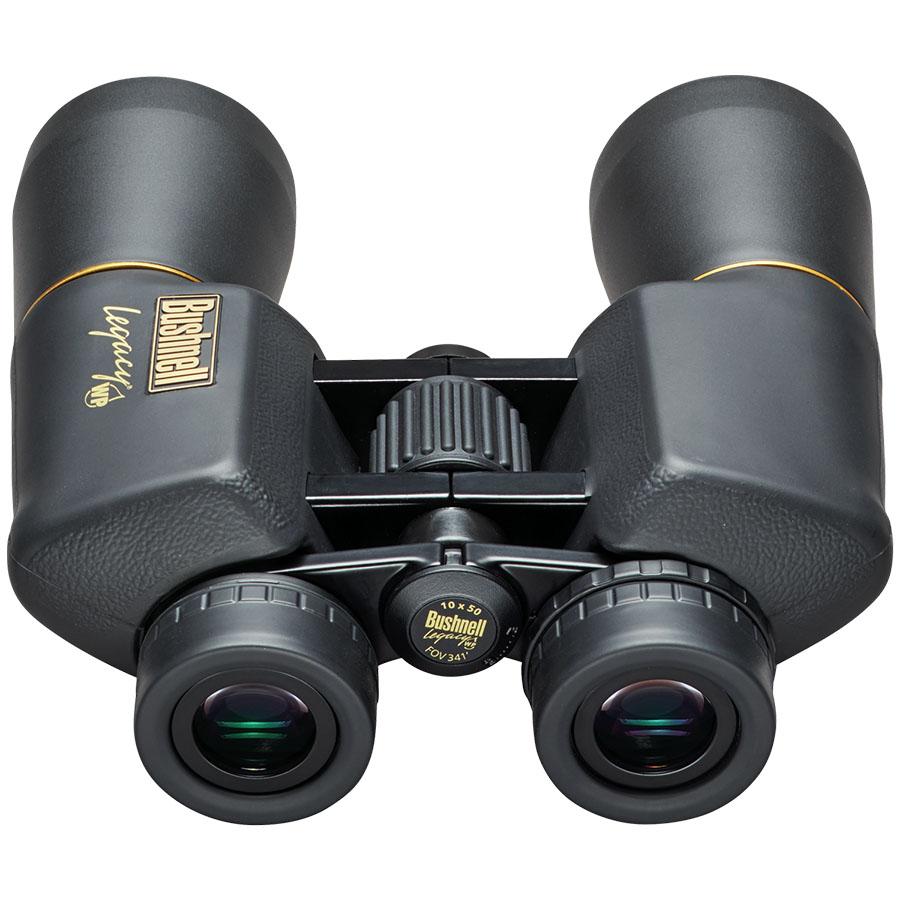 Bushnell Legacy WP 10x50 Standard Binoculars BaK-4 Prism Rubberized Armor Body Black - View 2