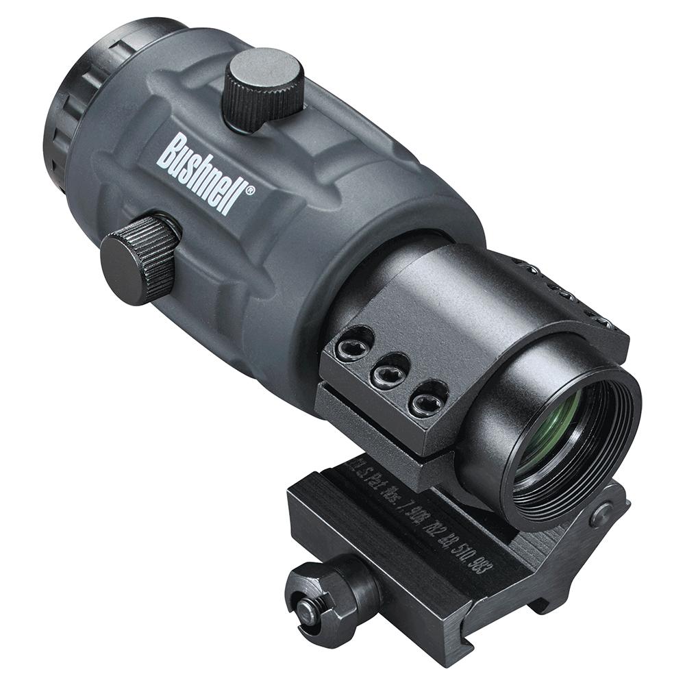 Bushnell AR731304 Transition 3X Magnifier Rifle 3x24mm Matte Black w/Flip to the Side Mount - View 2