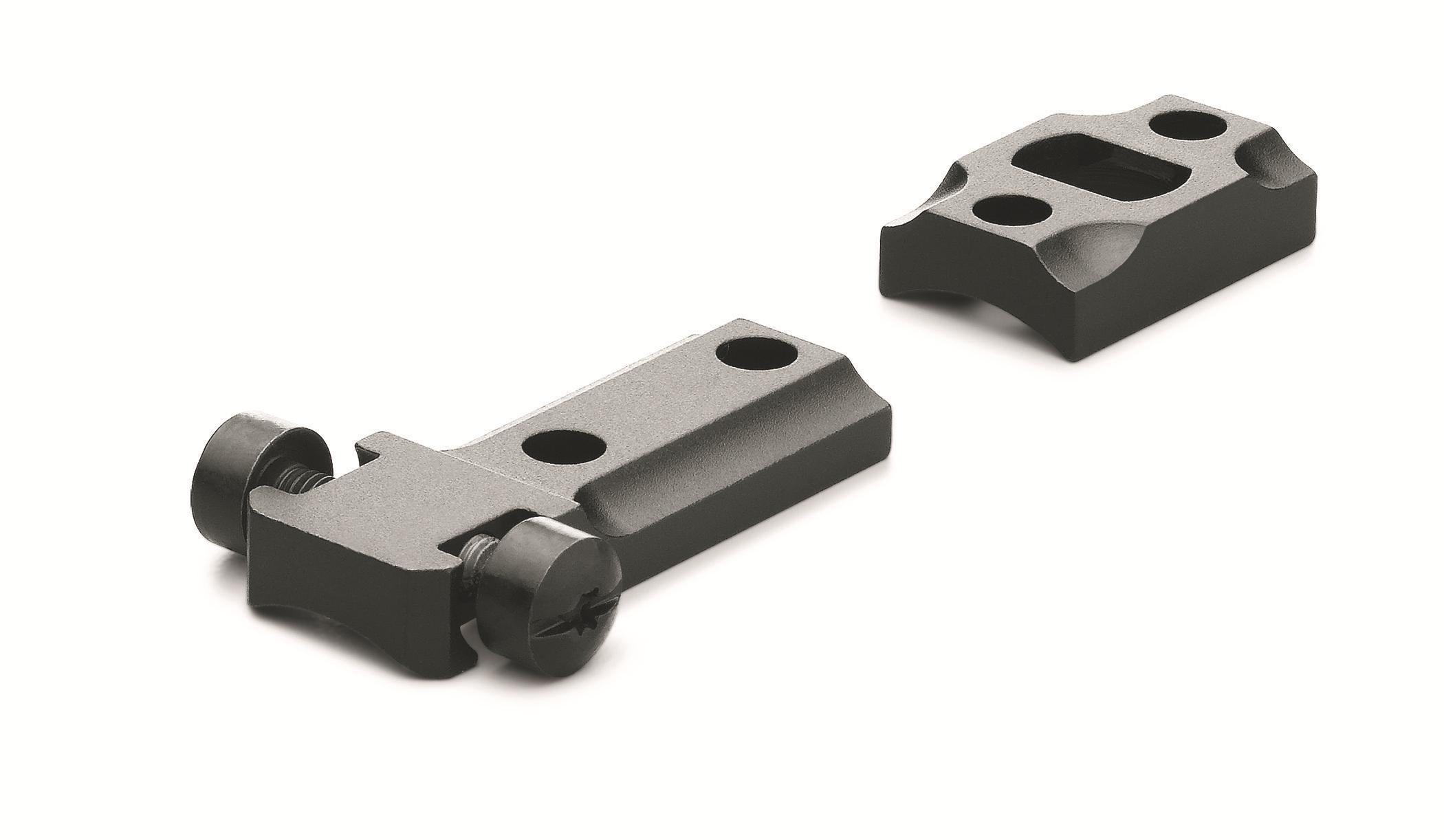 Leupold Standard 2pc Mount Steel Set for Ruger American Rifle Matte Black - View 2