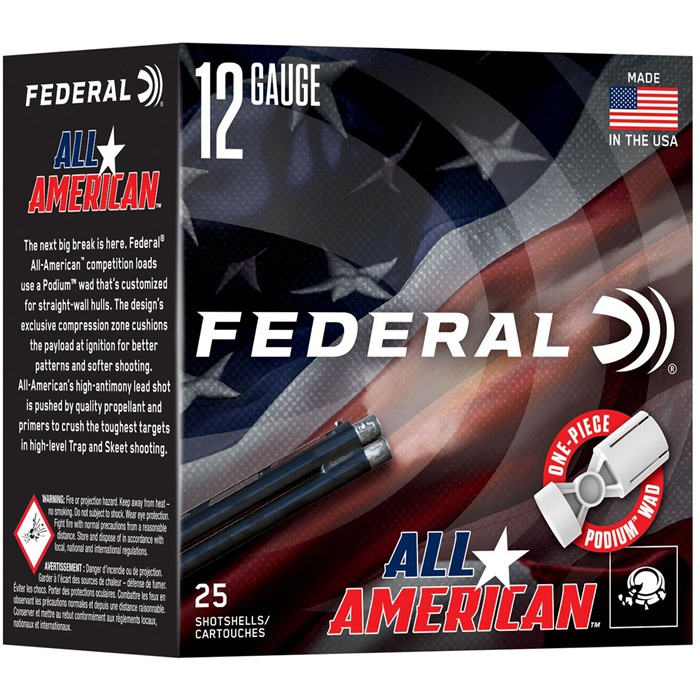 Federal PREMIUM 12GA 2 3/4 IN 1OZ 1250 FPS 3 DRAM 9 25 FAA12H1 9 - View 2