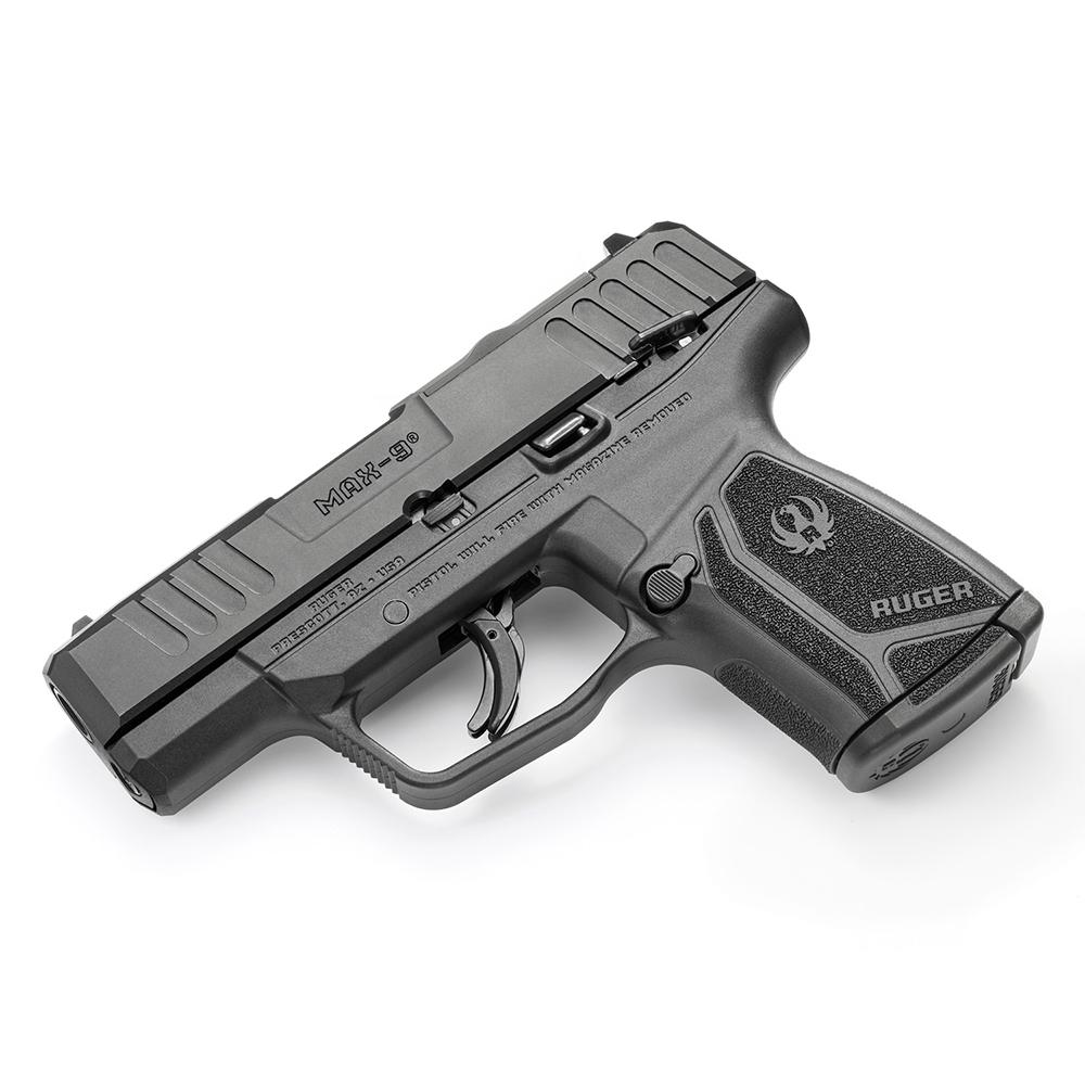 Ruger Max 9 Handgun 9mm Luger 10rd Magazine 3.2 Barrel Black OR - View 2