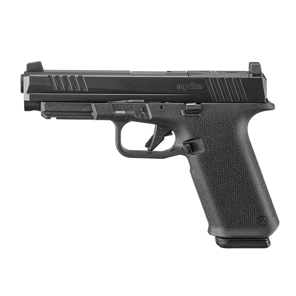 Ruger RXM Handgun 9mm Luger 17rd Magazines (2) 4.5 Barrel Black OR - View 2