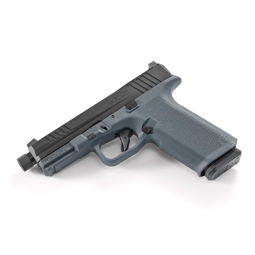 Ruger RXM Handgun 9mm Luger 17rd Magazines (2) 4.5 1/2x28 Threaded Barrel Grey OR - View 2