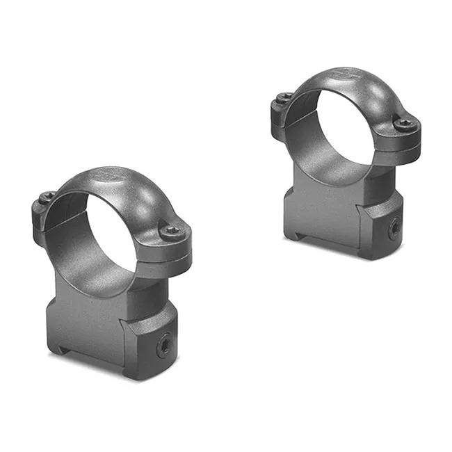 Leupold CZ 550 1" High Steel 2-Piece Scope Ring Matte Black - View 2