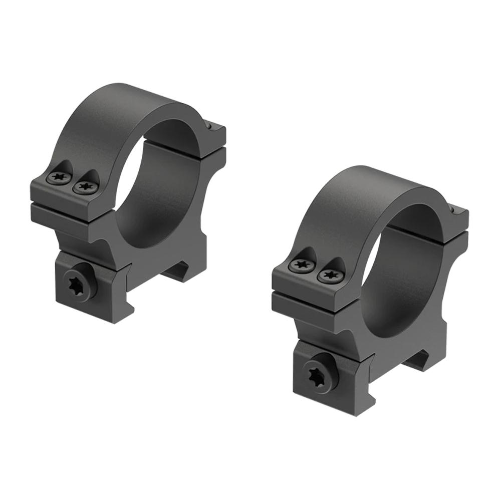 Leupold Open Range Cross Slot 30mm Low Rings Matte Black - View 2