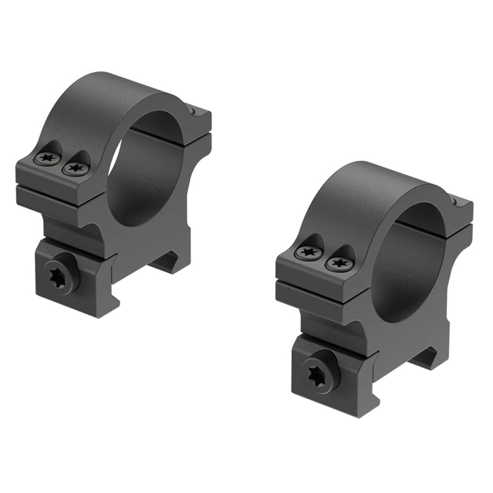Leupold Open Range Cross Slot 1" Med Rings Matte Black 180944 - View 2