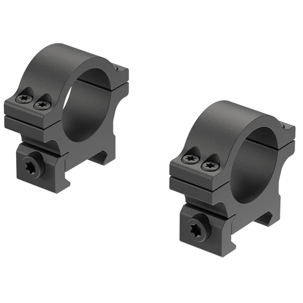 Leupold Open Range Cross Slot 1" Low Rings Matte Black 180943 - View 2