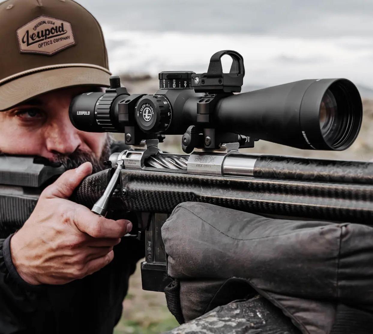 Leupold 183626 Mark 4HD 4.5-18x52 34mm SF FFP PR2-MIL Scope - View 2