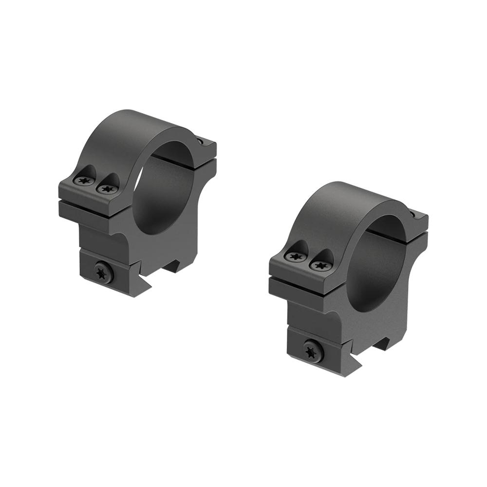 Leupold 184797 Open Range Rimfire Rings 1" High 11mm/3/8" Matte Aluminum - View 2