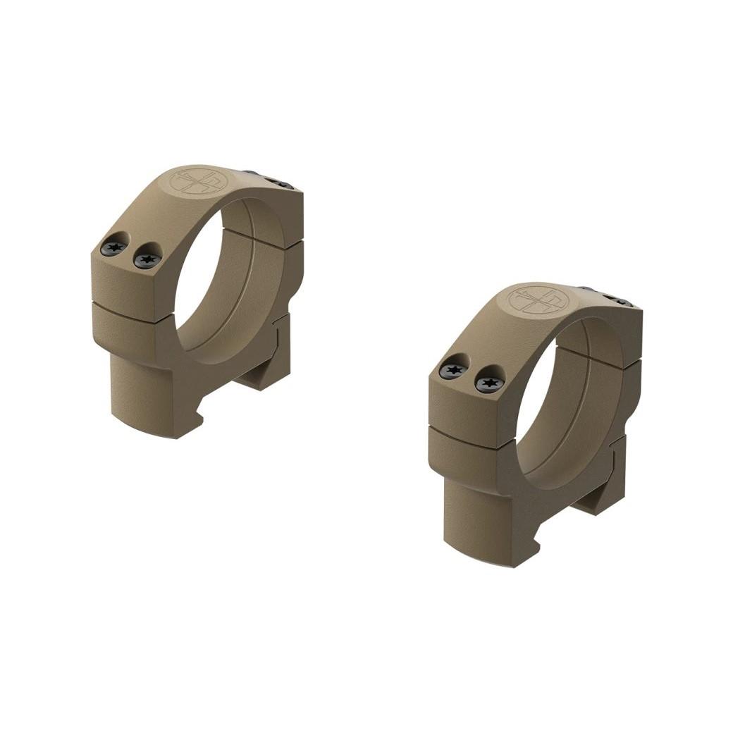 Leupold 185236 Mark 4 35mm Medium Aluminum Rings FDE - View 2