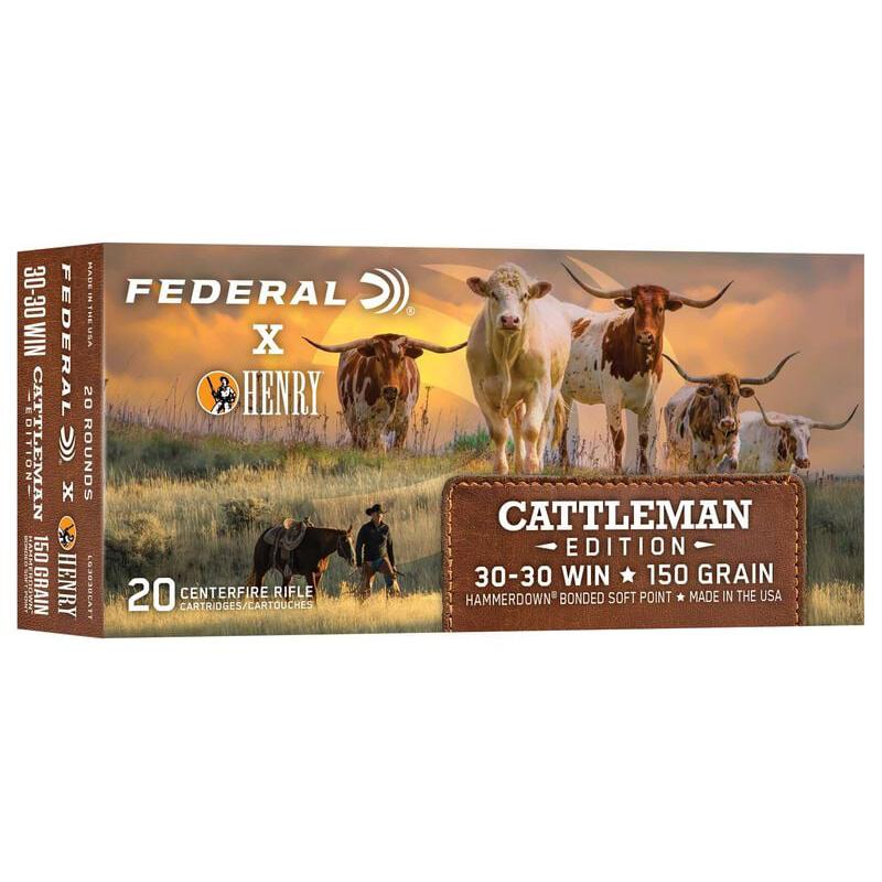 Federal HammerDown Henry Cattlemen .30-30 Win 150gr SP 20rd - View 2