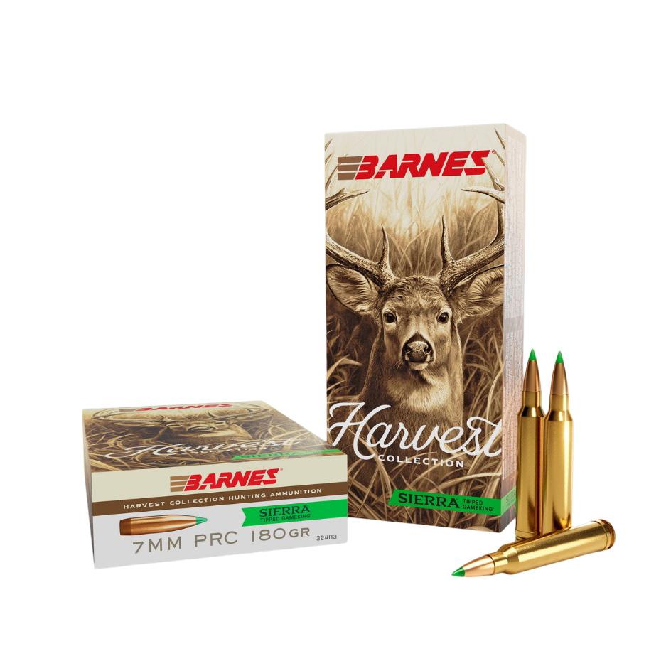Barnes Harvest 7mm PRC 180gr Sierra Tipped GameKing 2960fps 20rd - View 2