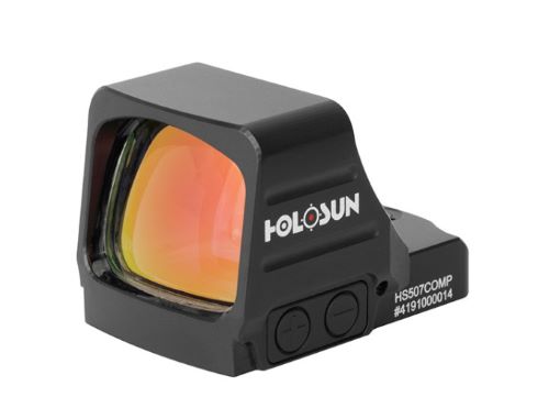 Holosun HS507COMPGD Gold Competition Reticle, 7075 Aluminum, Large Open Lens, Shake Awake, Pistol - View 2