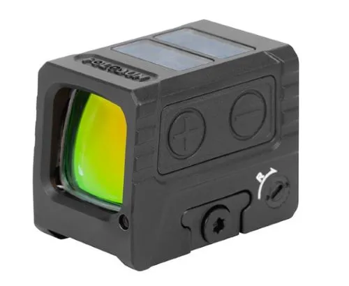 Holosun AEMSMICRORD RD Multi-Reticle, 7075, Enclosed, Solar, Shake Awake, Pistol, AEMS Footprint - View 2