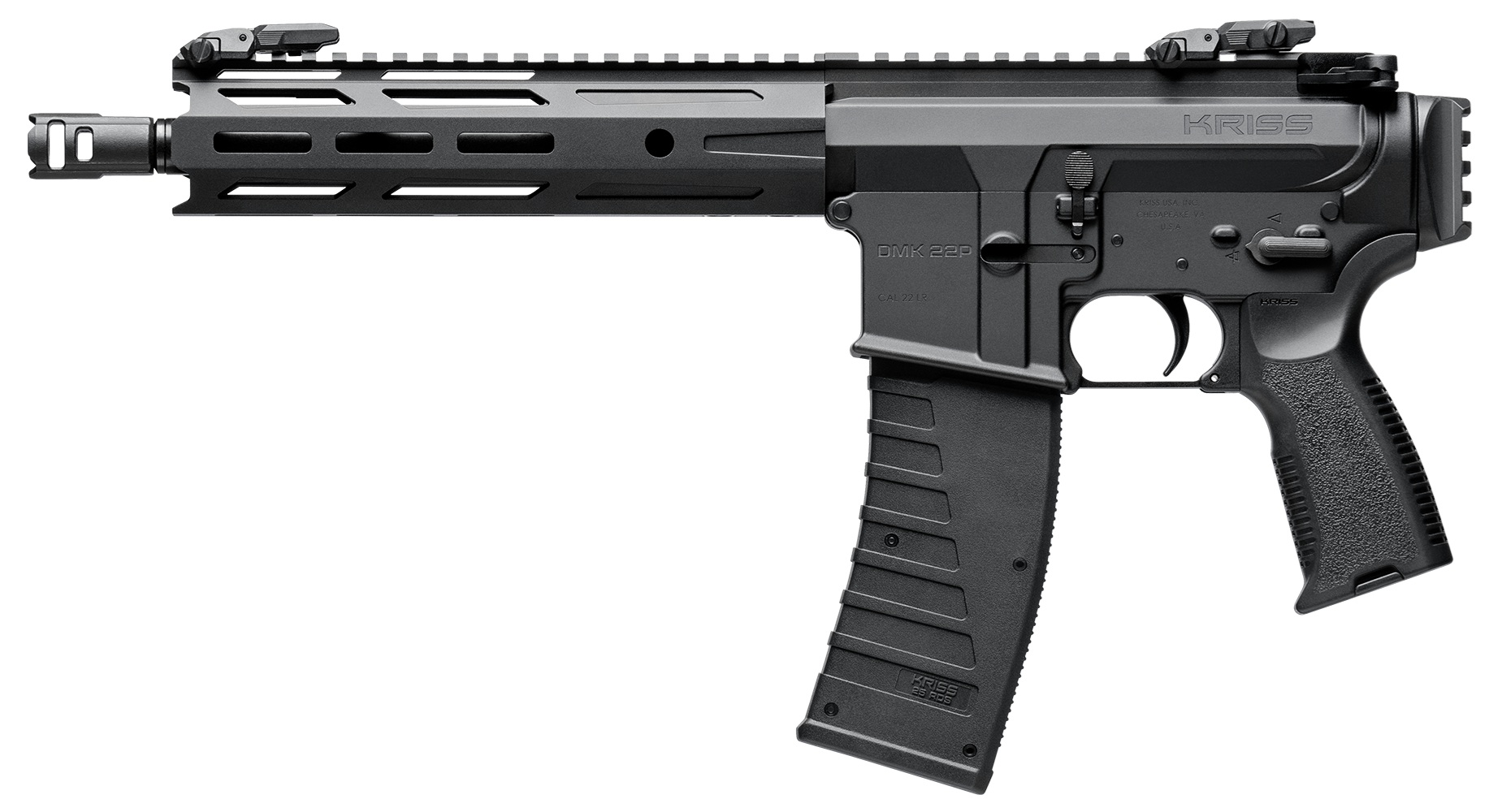 Kriss DMK22P 22LR 10.5 TB BLK M-LOK 25RD - View 2