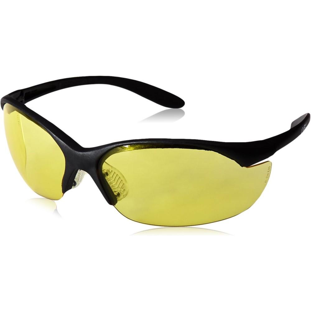 Howard LEIGHT Vapor II Uvex Black Frame With Amber Lens Glasses (R-01536) - View 2