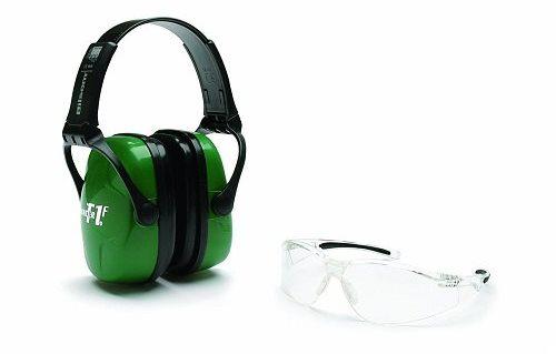 Howard Leight Shooting Combo Kit 25 NRR Green/Black - View 2