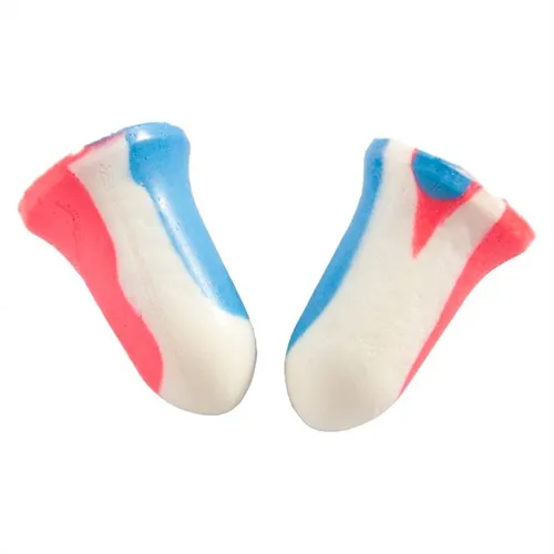 Howard Leight Super Leight Ear Plugs Foam Red/White/Blue 10 Pr 33dB - View 4