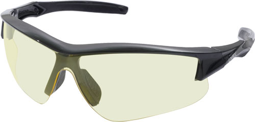 Howard Leight R02215 Acadia Amber Lens Safety Glasses Black Frame - View 2