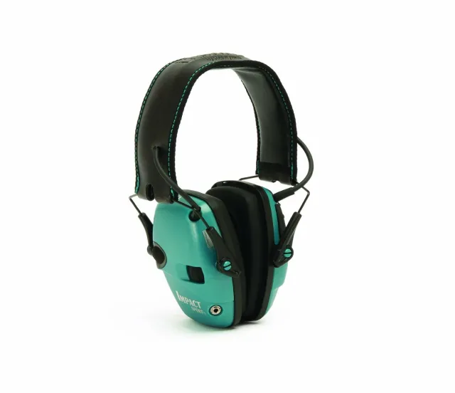 Howard Leight R-02521 Impact Sport Electronic Muff NRR22 Teal - View 2