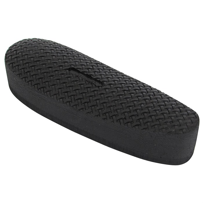 Pachmayr D750B Decelerator Field Style Recoil Pad Medium Black Basketweave Rubber 1" Thick - View 2