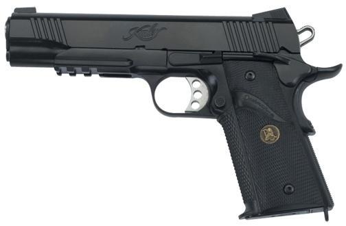 Pachmayr Signature Grip Wraparound Checkered Black Rubber for Colt MK IV Series 80 Delta Elite - View 2
