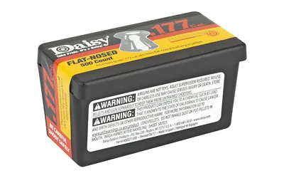 Daisy PELLET 177CAL 500 CT Flat-Nosed Lead Pellets in Flip-Top Box with Belt Clip - View 3