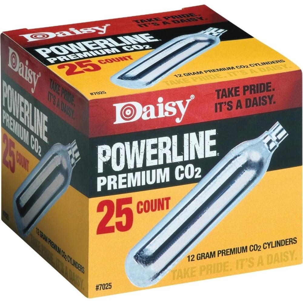 Daisy 7025 Powerline CO2 Cylinder 12 gram 25 Pack - View 2