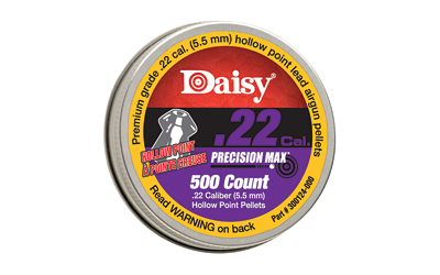 Daisy .22 Caliber Hollow Point Pellets - 500 Tin - View 2