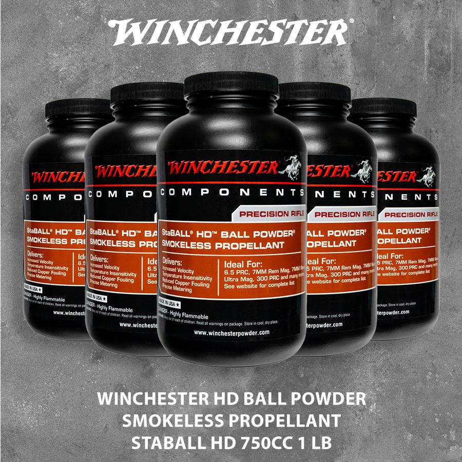 Winchester Staball HD Rifle Powder 1LB - View 2