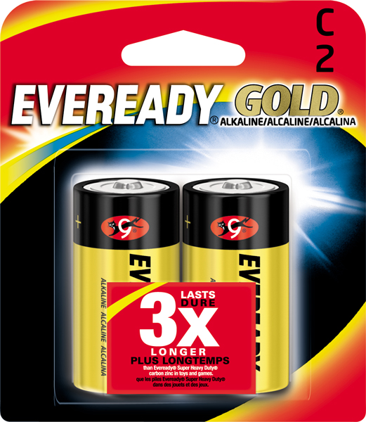 Energizer Eveready Alkaline Battery C 2pk - View 2