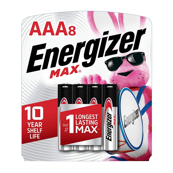 Energizer AAA Max Alkaline 8-Pack E92MP-8 - View 2