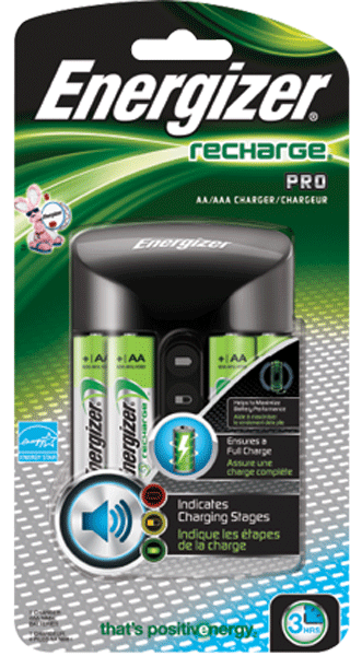 Energizer CHRPROWB4 Pro Battery Charger AA/AAA - View 2
