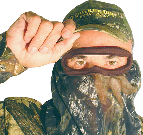Quaker Boy Bandito Elite 3/4 Facemask Mossy Oak Break-Up - View 2