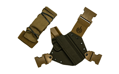 GunfightersINC Kenai Holster KN-1911GR 5 in Kydex Right Hand Gray Coyote - View 2