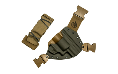 GunfightersINC KN-REDHK-040221 Kenai Chest Holster, Kydex, Nylon, RH - View 2