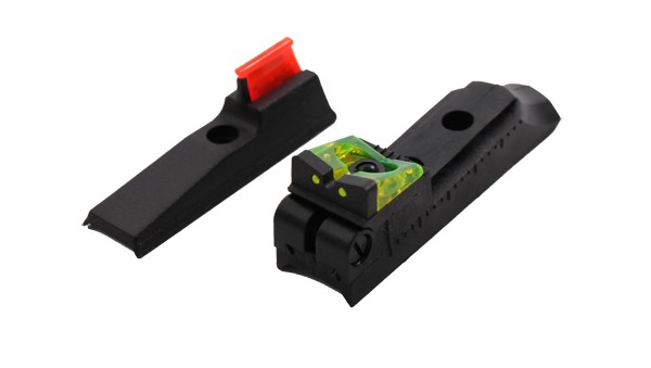TRAD WILLIAMS Aluminum Alloy Fiber Optic Sight Set for Tapered Barrels - View 2
