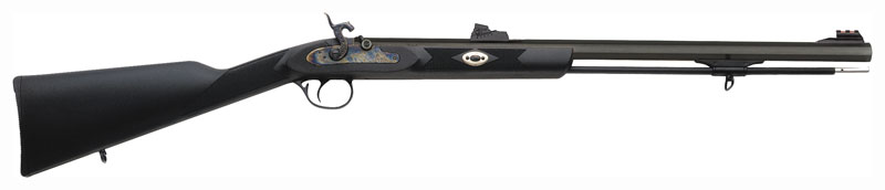 Traditions Deerhunter Percussion Rifle 50 Cal 24 in Blued Black Synthetic - View 2
