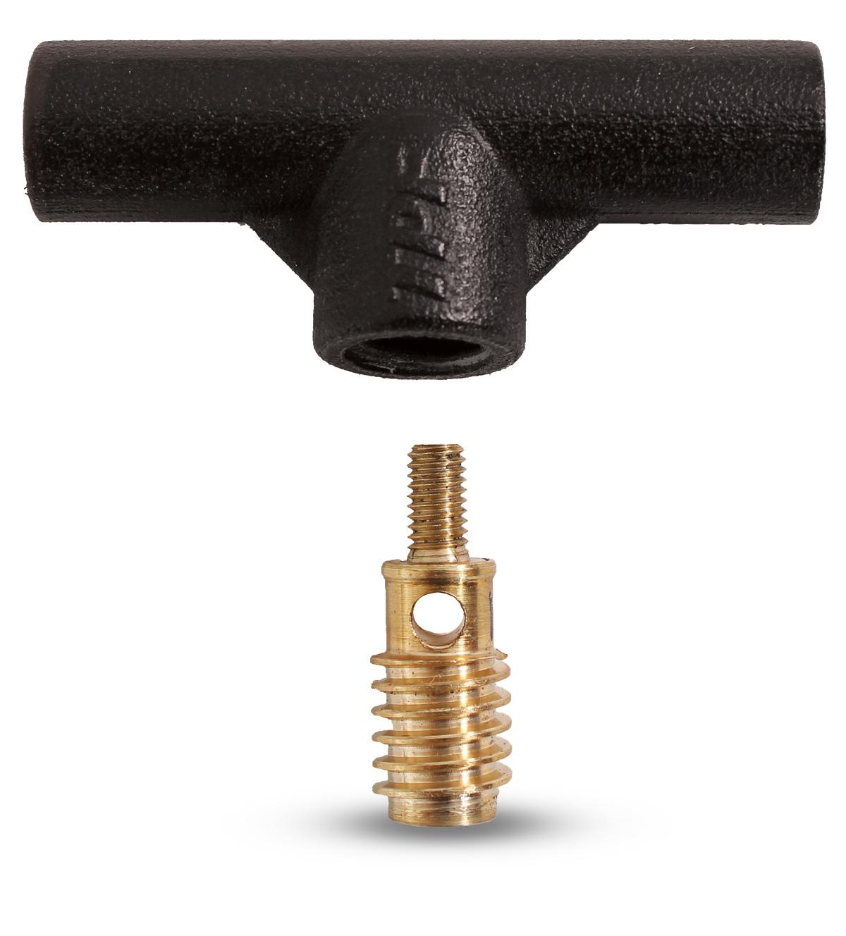 Traditions A1595 Quick-T Ramrod Handle Brass/Plastic 10/32 - View 2
